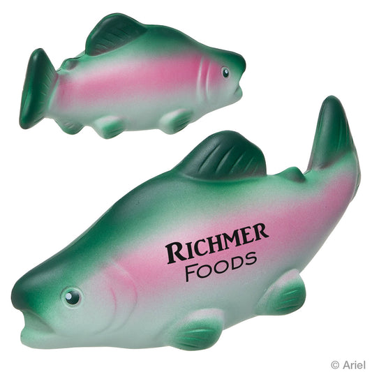 Custom logo Salmon Stress Reliever