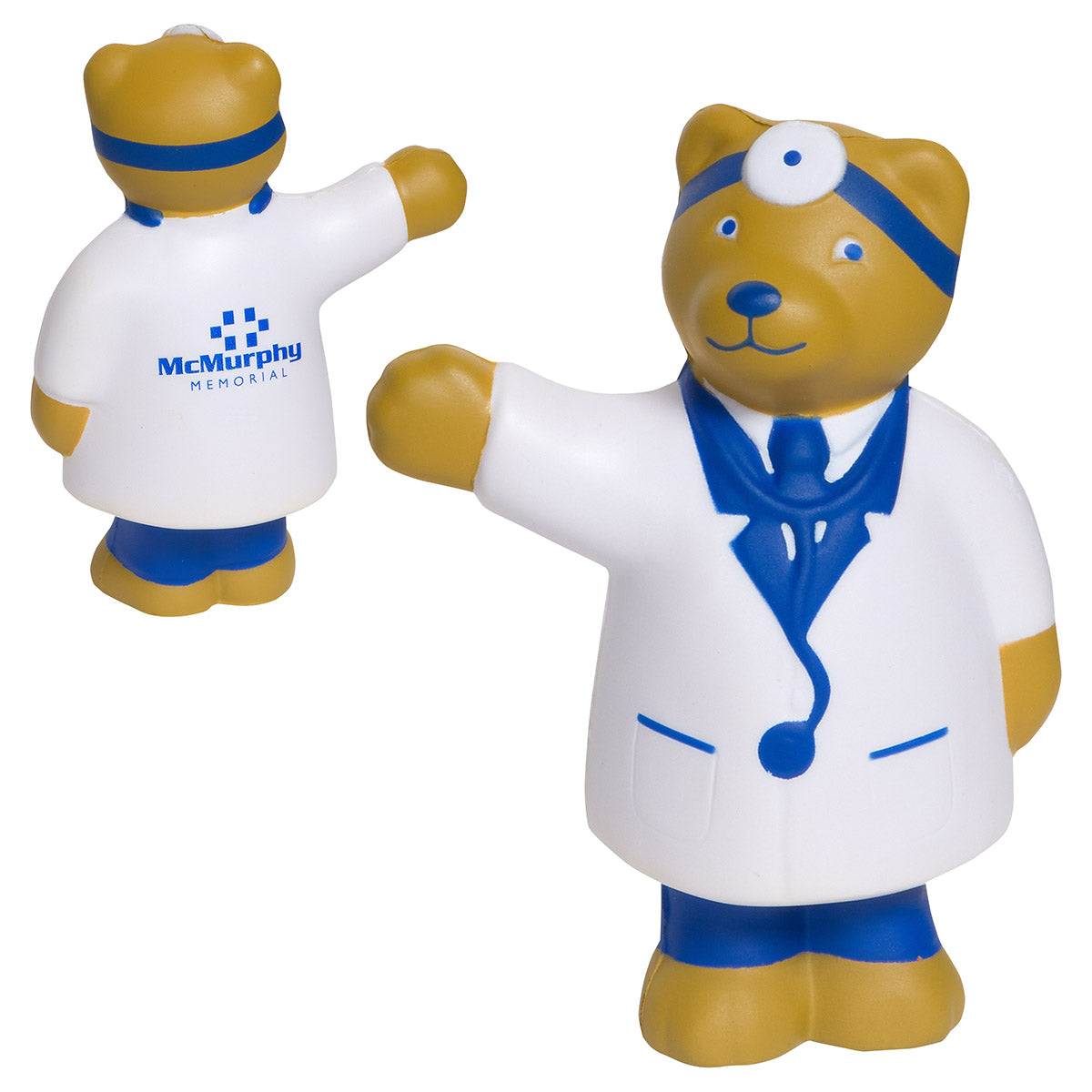 Custom logo Doctor Bear Stress Reliever