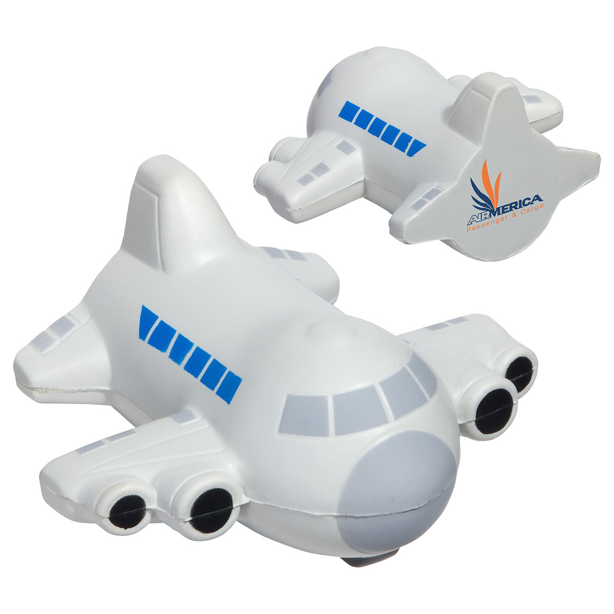 Custom logo Small Airplane Stress Reliever