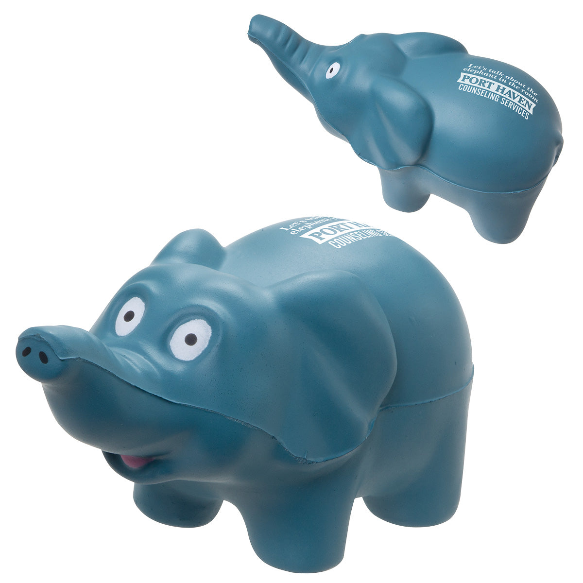 Custom logo Elephant Stress Reliever