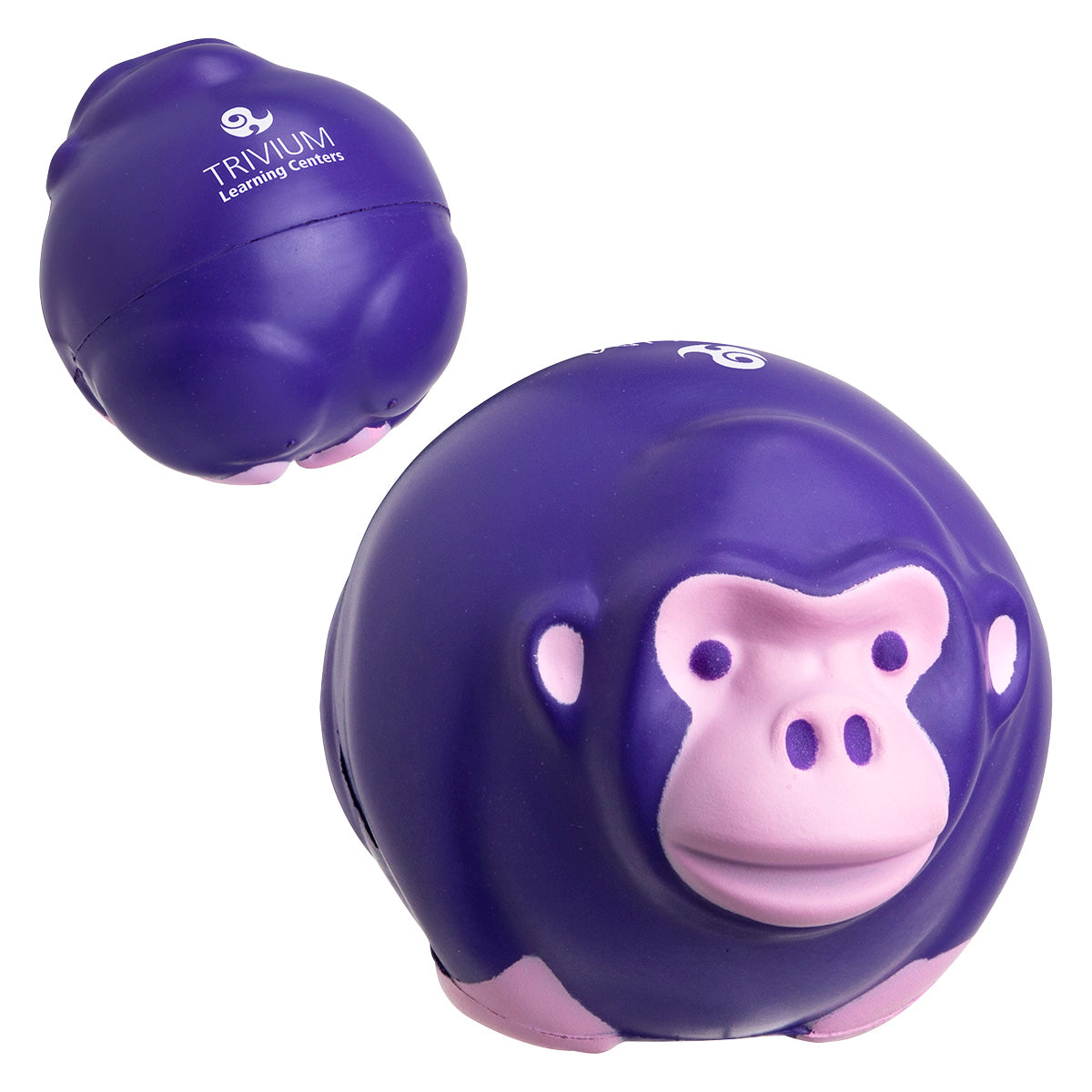 Custom logo Monkey Ball Stress Reliever