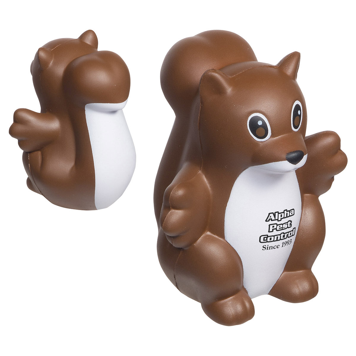 Custom logo Squirrel Stress Reliever
