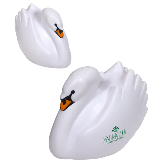 Custom logo Swan Stress Reliever