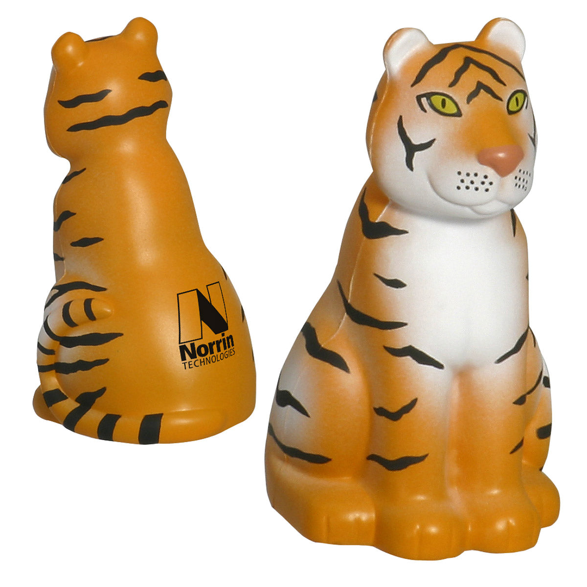 Custom logo Sitting Tiger Stress Reliever