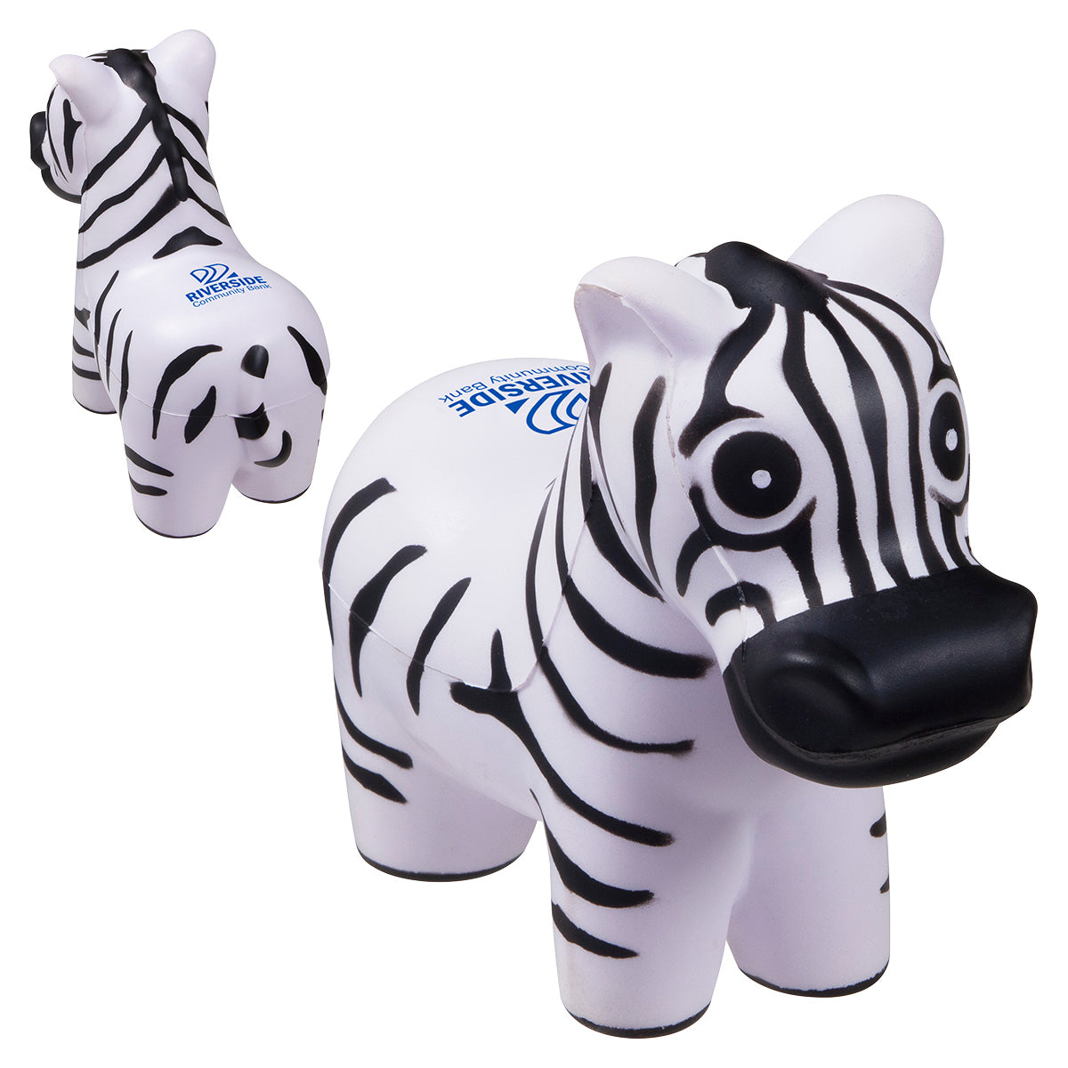 Custom logo Zebra Stress Reliever