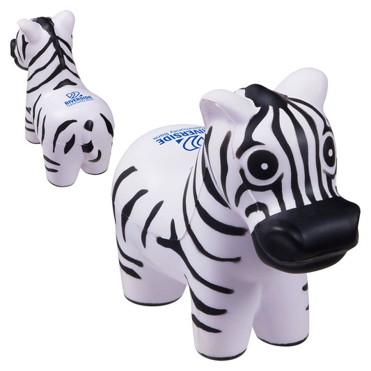 Custom logo Zebra Stress Reliever