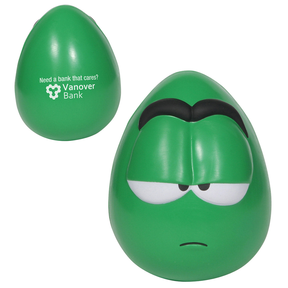 Custom logo Mood Maniac Stress Reliever Wobbler-Apathetic