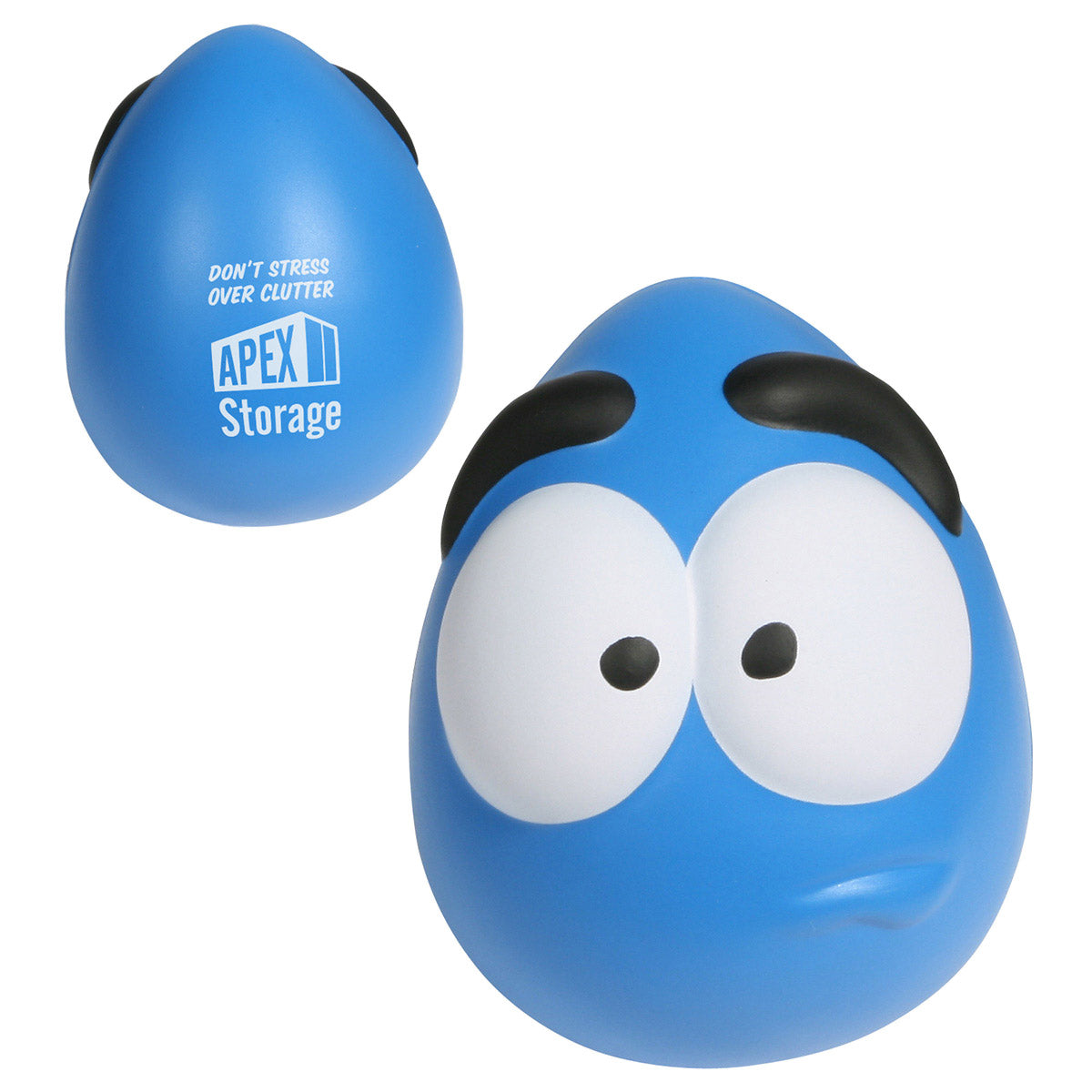 Custom logo Mood Maniac Stress Reliever Wobbler-Stressed