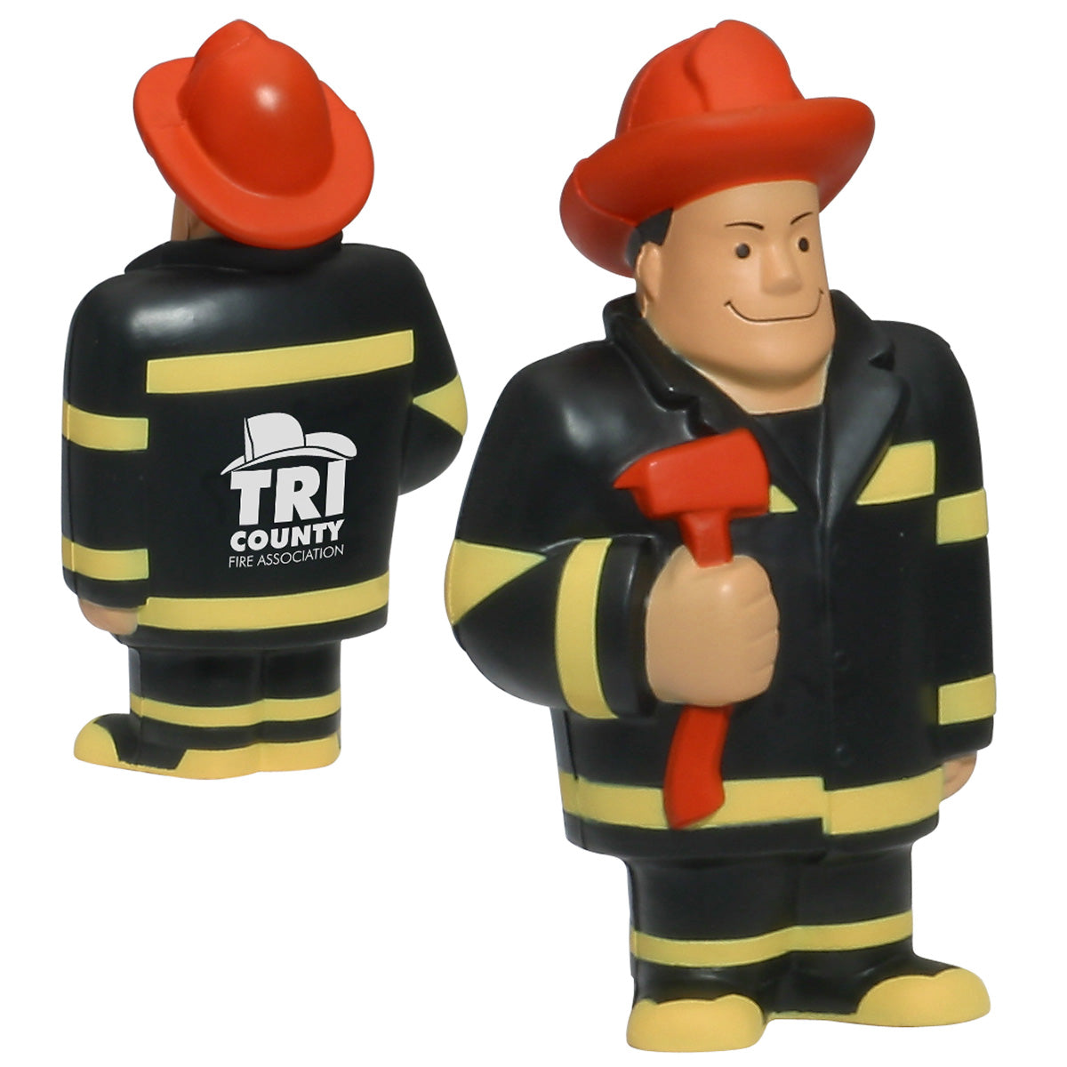 Custom logo Fireman Stress Reliever