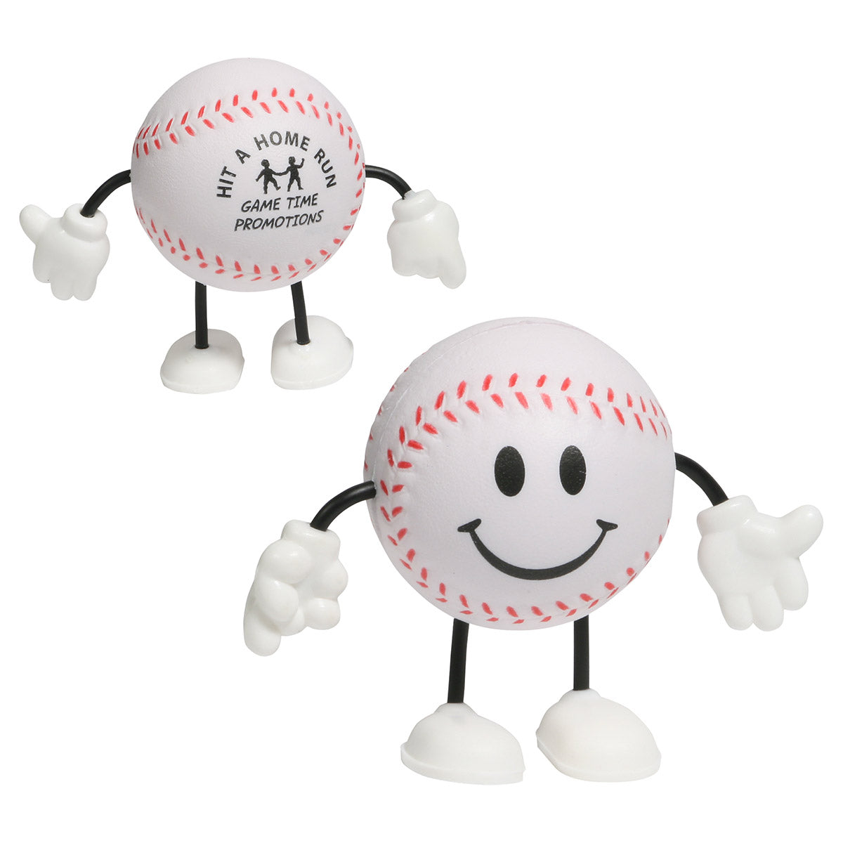 Custom logo Baseball Stress Reliever Figurine