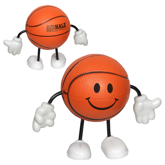 Custom logo Basketball Stress Reliever Figurine