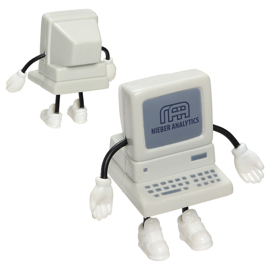 Custom logo Computer Stress Reliever Figurine