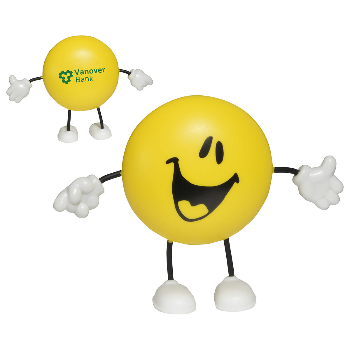 Custom logo Round Stress Reliever Figure