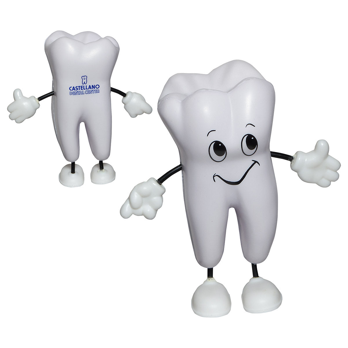 Custom logo Tooth Stress Reliever Figure