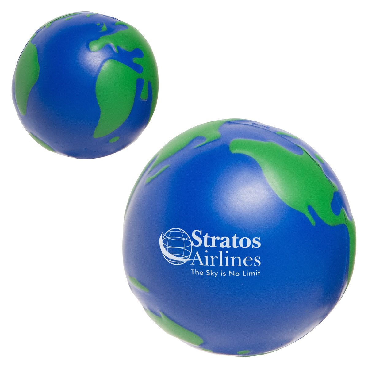 Custom logo Earthball Stress Reliever