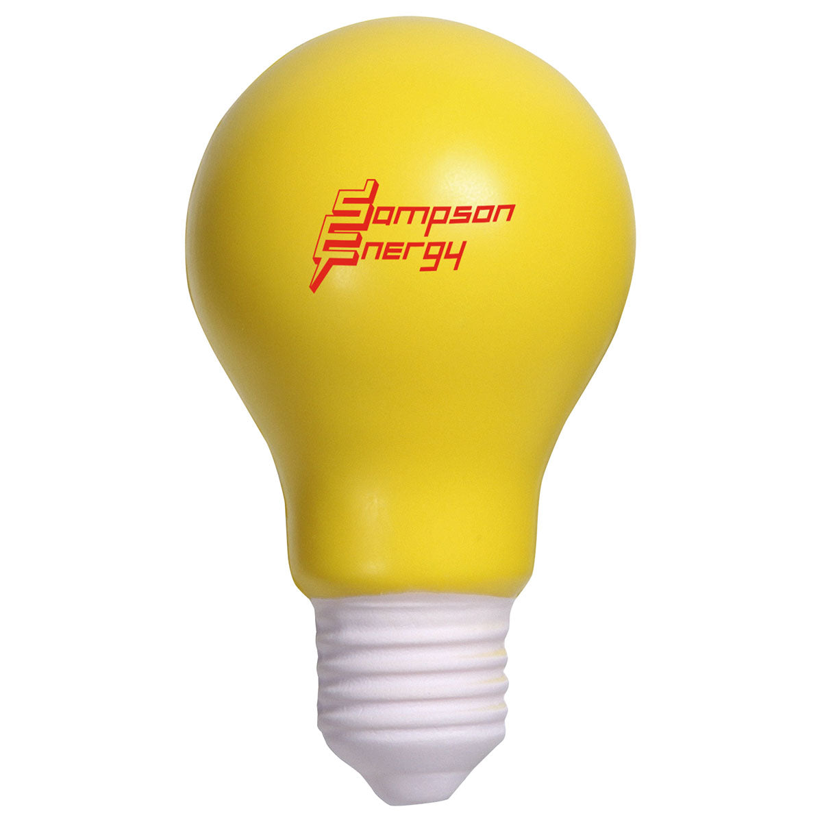 Custom logo Lightbulb Stress Reliever