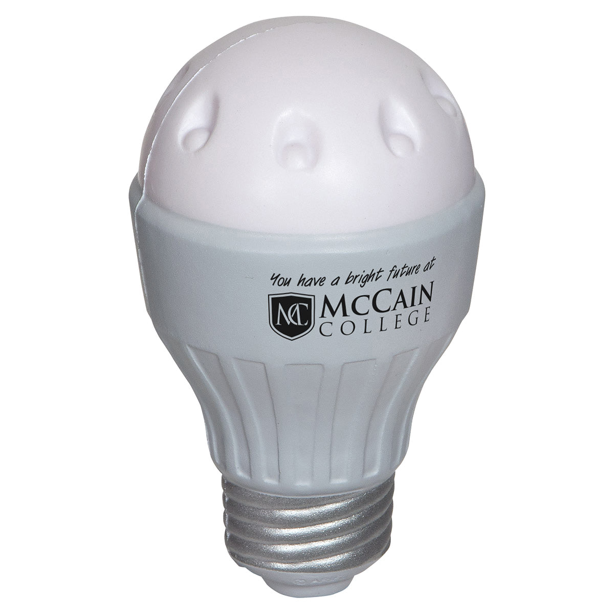 Custom logo LED Light Bulb Stress Reliever