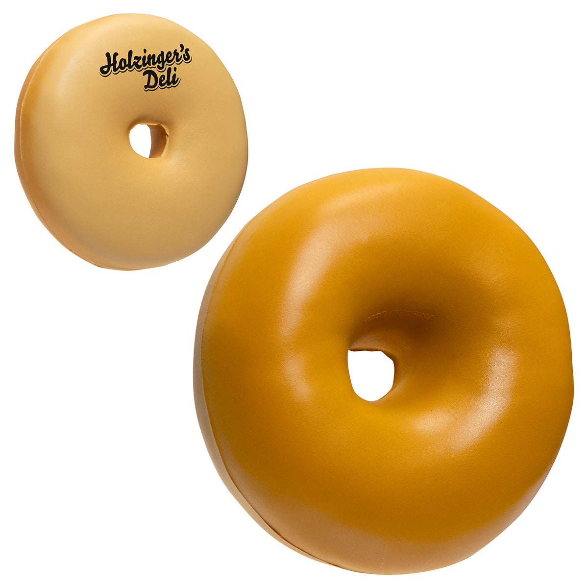 Custom logo Bagel Stress Reliever