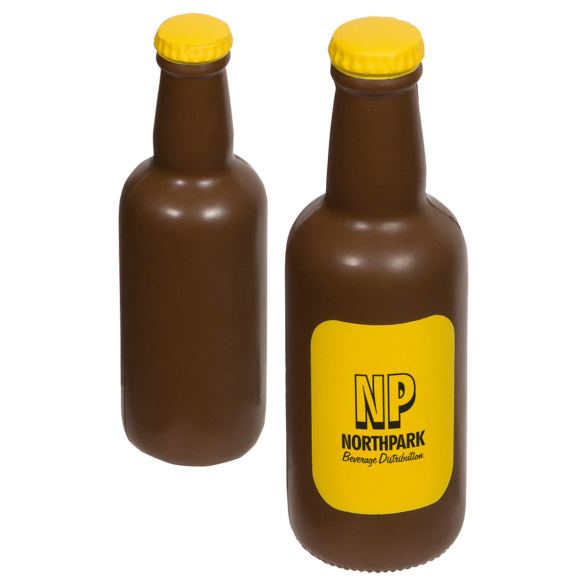 Custom logo Beer Bottle Stress Reliever