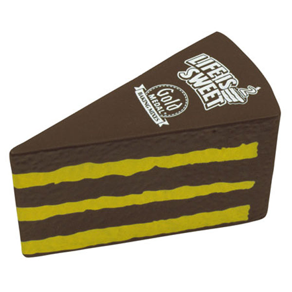 Custom logo Cake Slice Stress Reliever