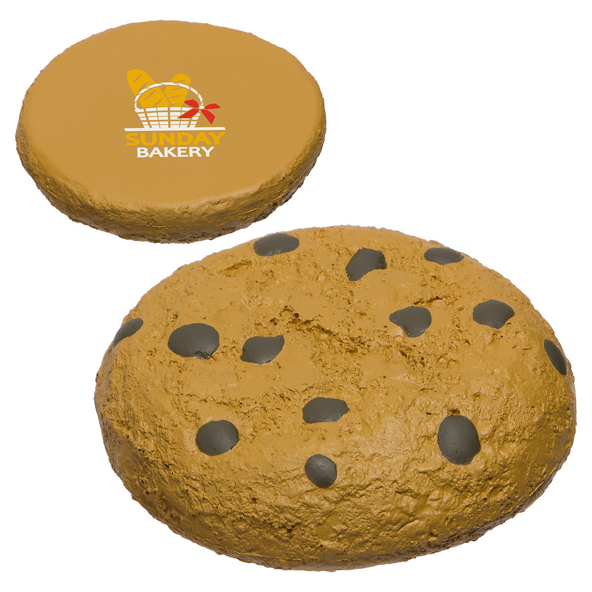 Custom logo Chocolate Chip Cookie Stress Reliever