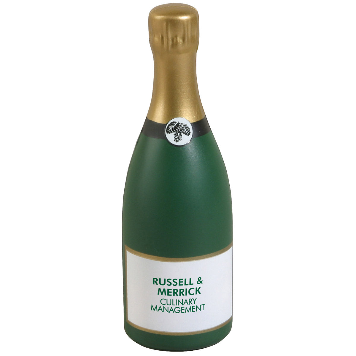 Custom logo Champagne Bottle Stress Reliever