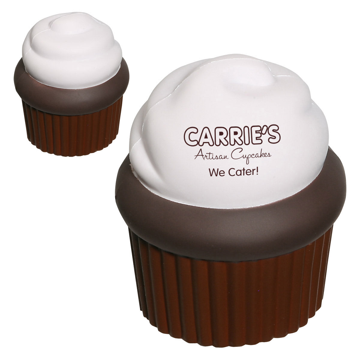 Custom logo Cupcake Stress Reliever