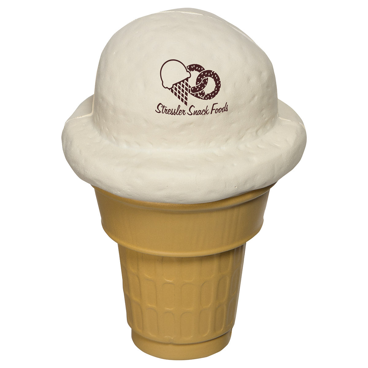 Custom logo Ice Cream Cone Stress Reliever