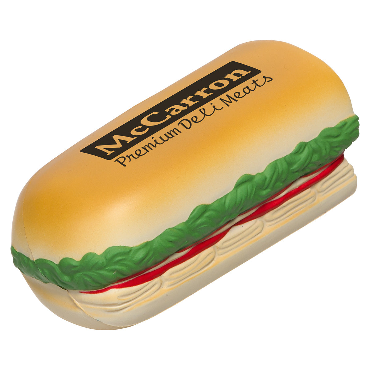 Custom logo Sub Sandwich Stress Reliever