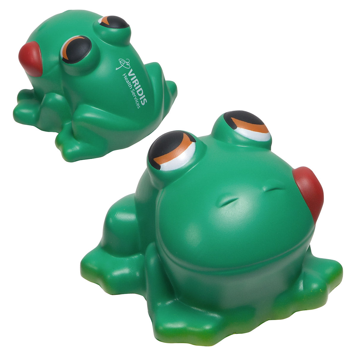 Custom logo Cartoon Frog Stress Reliever