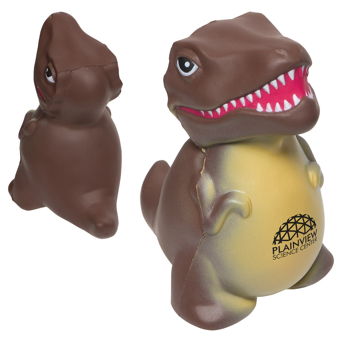 Custom logo Dinosaur Stress Reliever