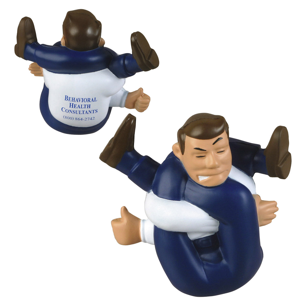 Custom logo Stressed-Out Man Stress Reliever
