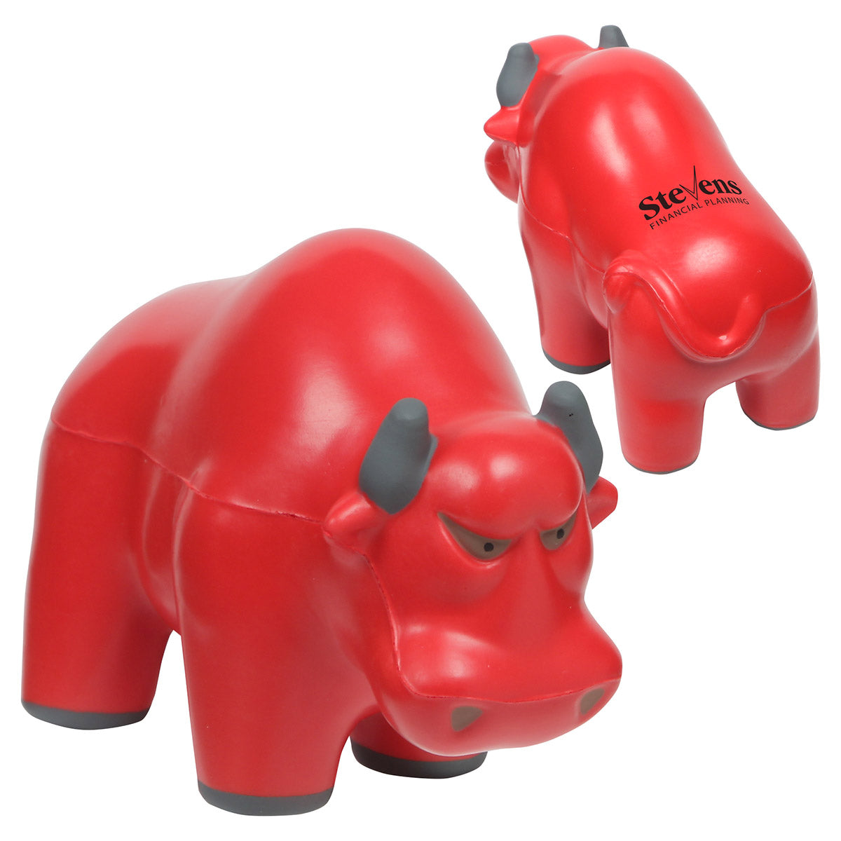 Custom logo Wall Street Bull Stress Reliever