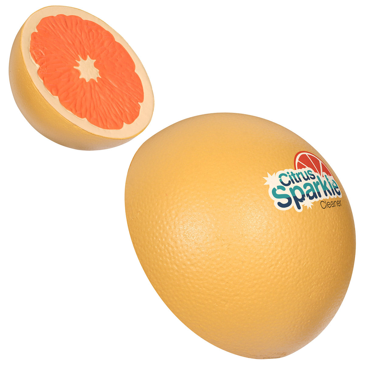 Custom logo Grapefruit Half Stress Reliever