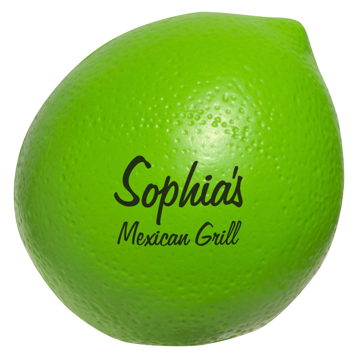 Custom logo Lime Stress Reliever
