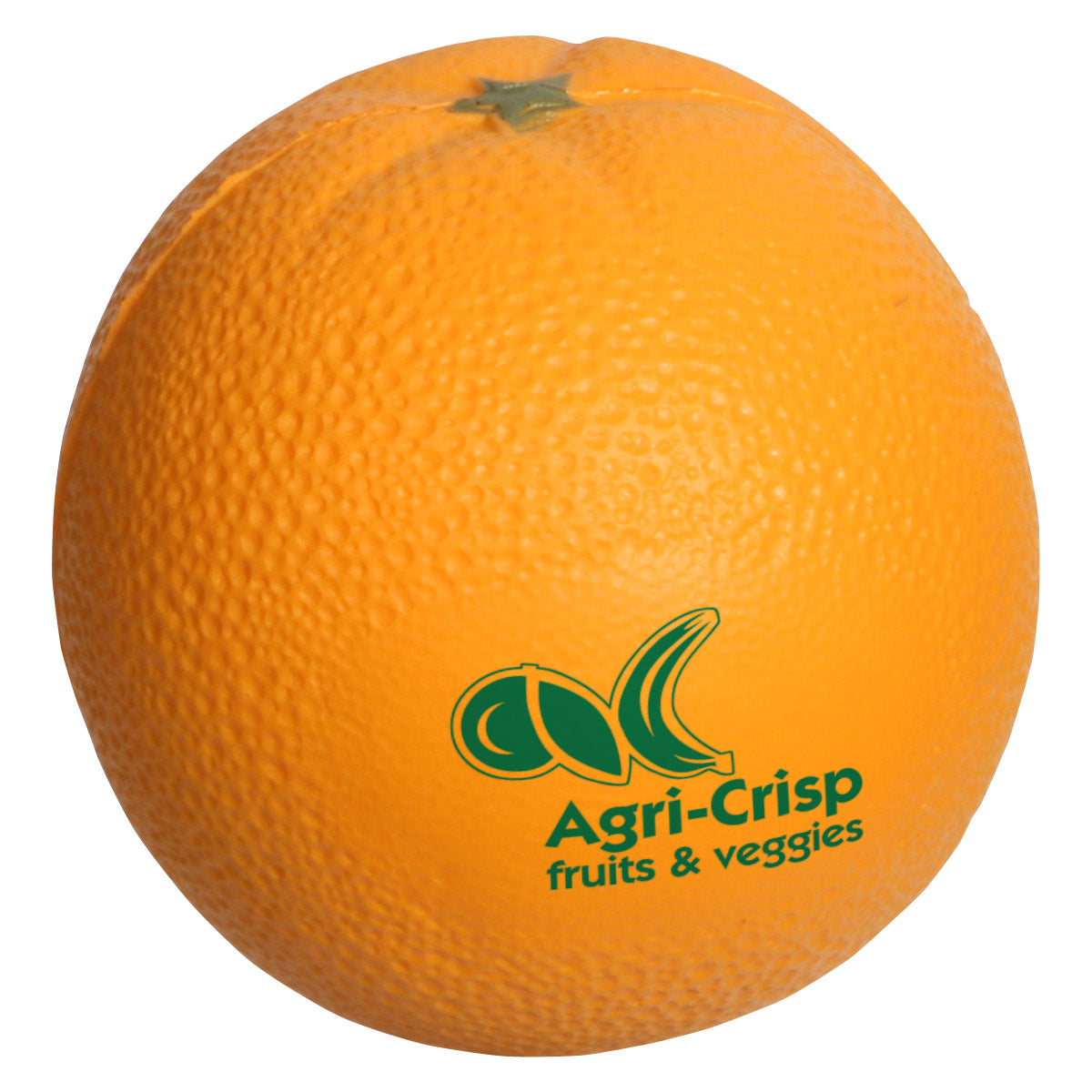 Custom logo Orange Stress Reliever