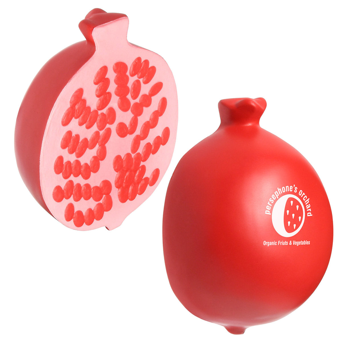 Custom logo Pomegranate Stress Reliever