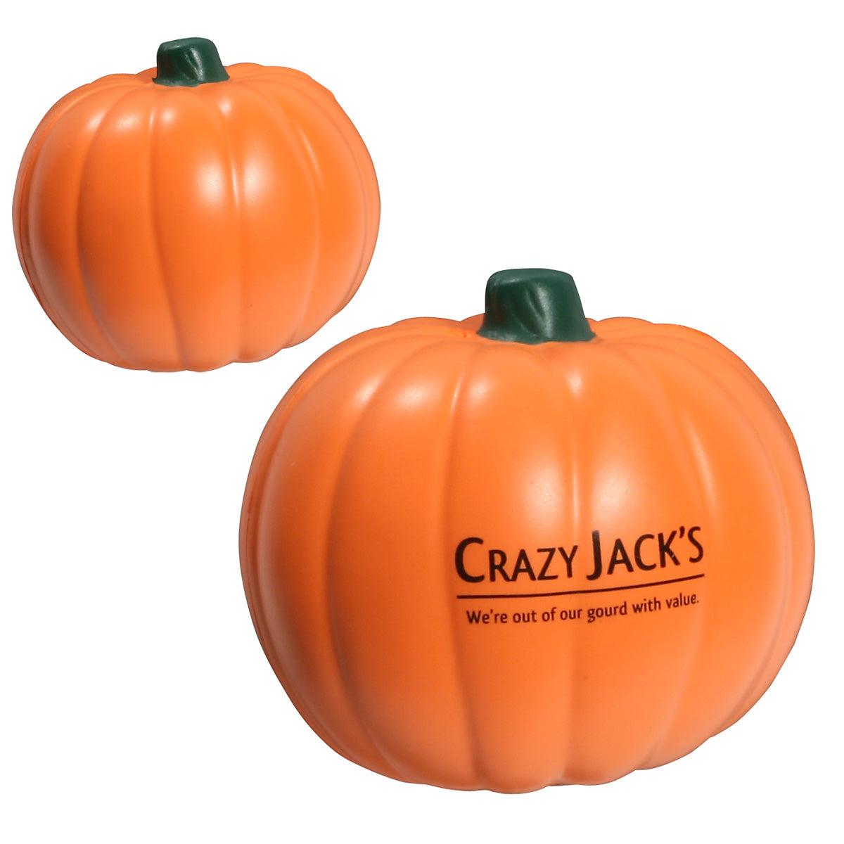 Custom logo Pumpkin Stress Reliever