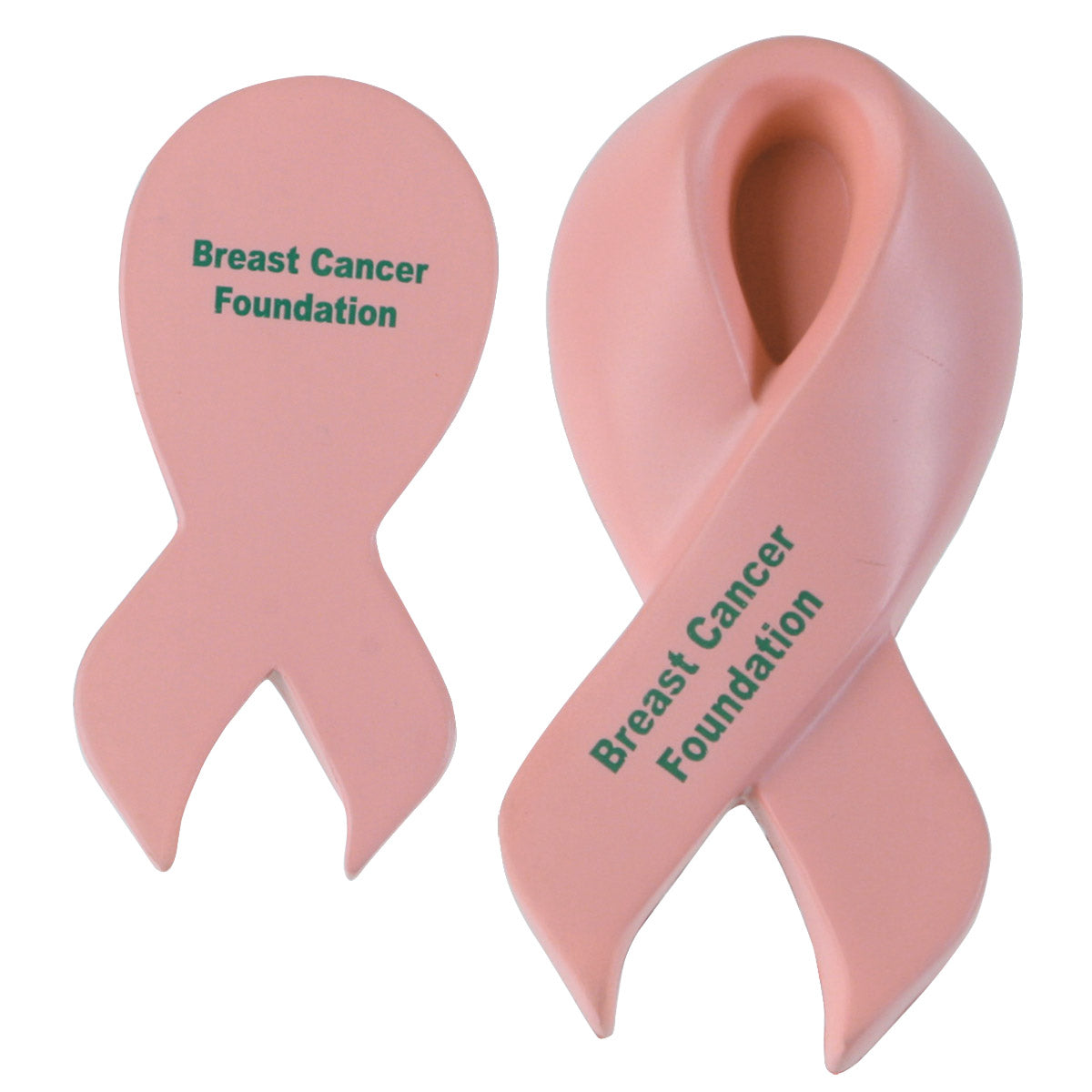 Custom logo Awareness Ribbon Stress Reliever