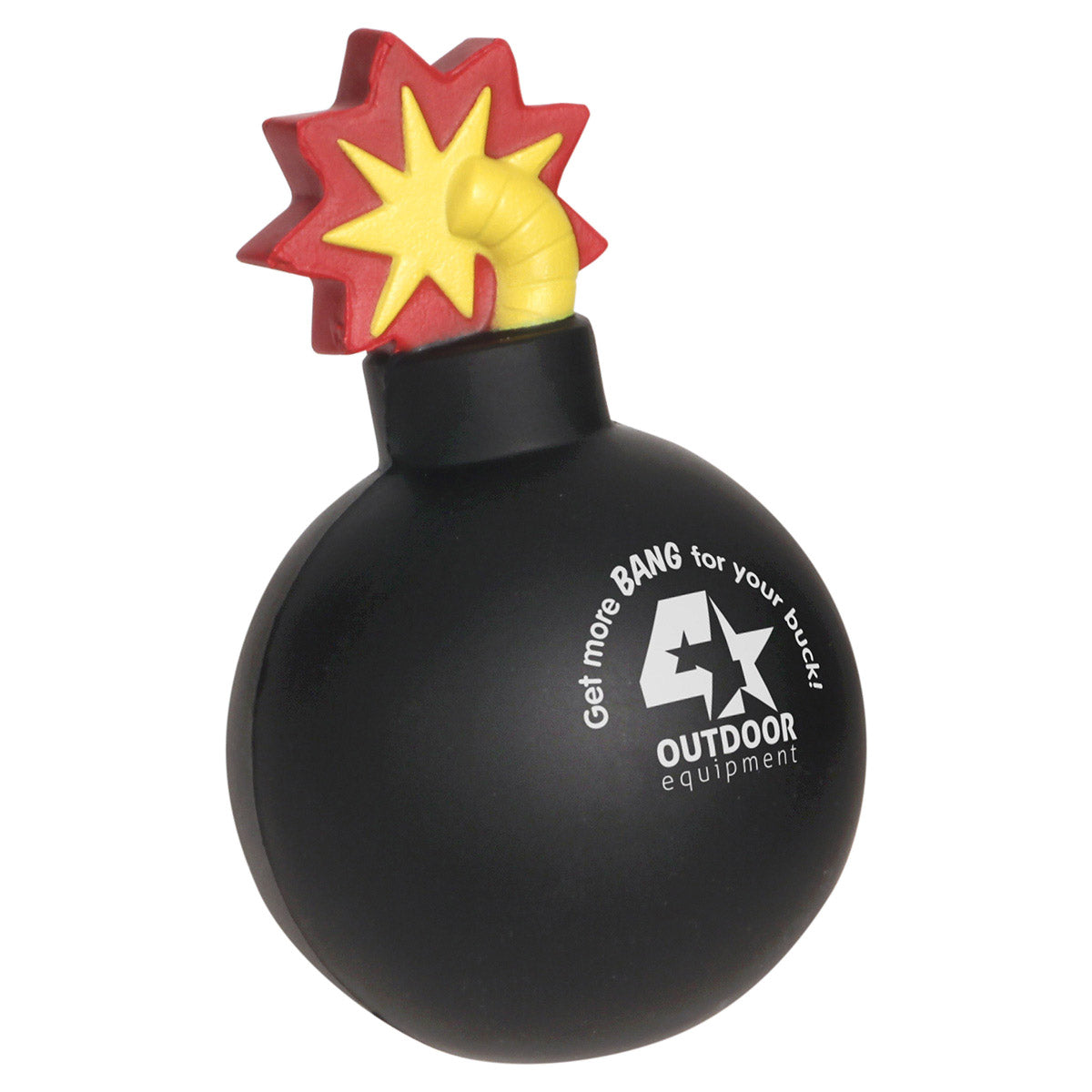 Custom logo Bomb with Fuse Stress Reliever