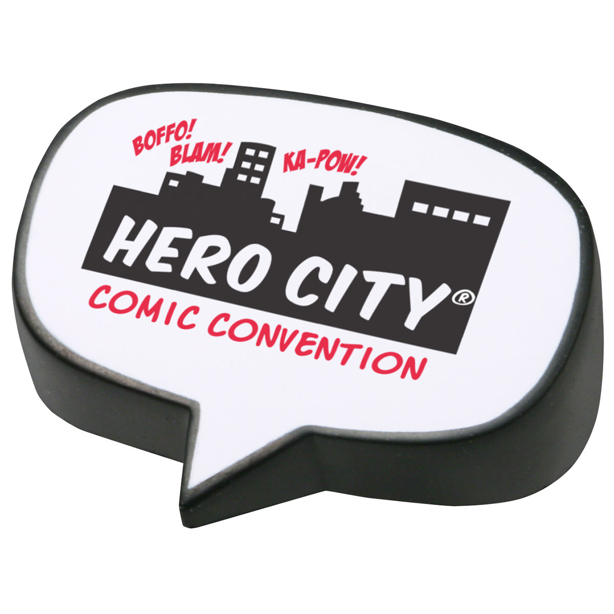 Custom logo Caption Bubble Stress Reliever