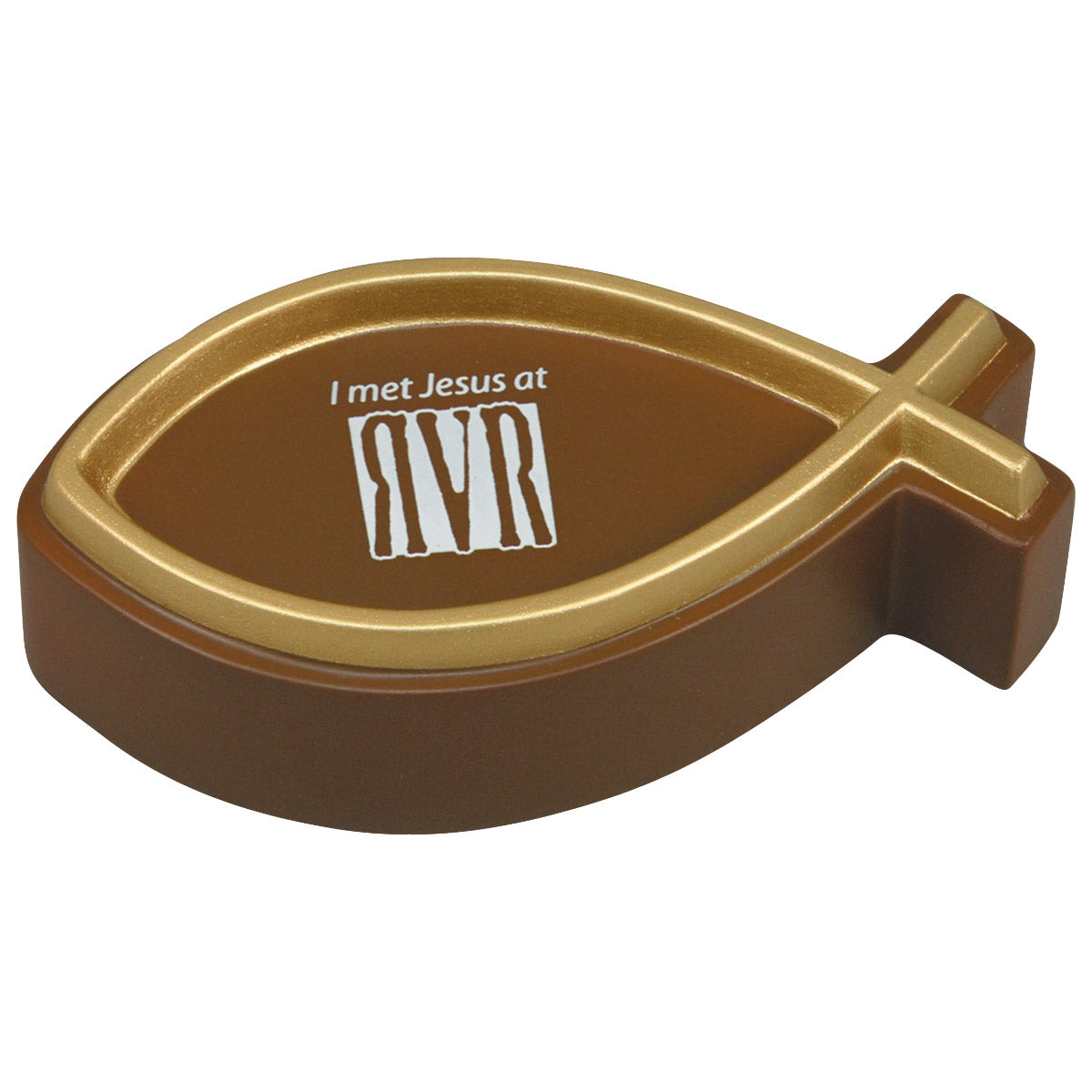 Custom logo Christian Fish Stress Reliever