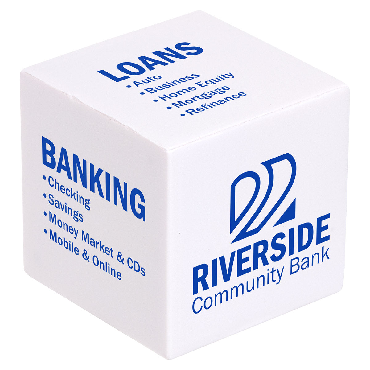 Custom logo Cube Stress Reliever