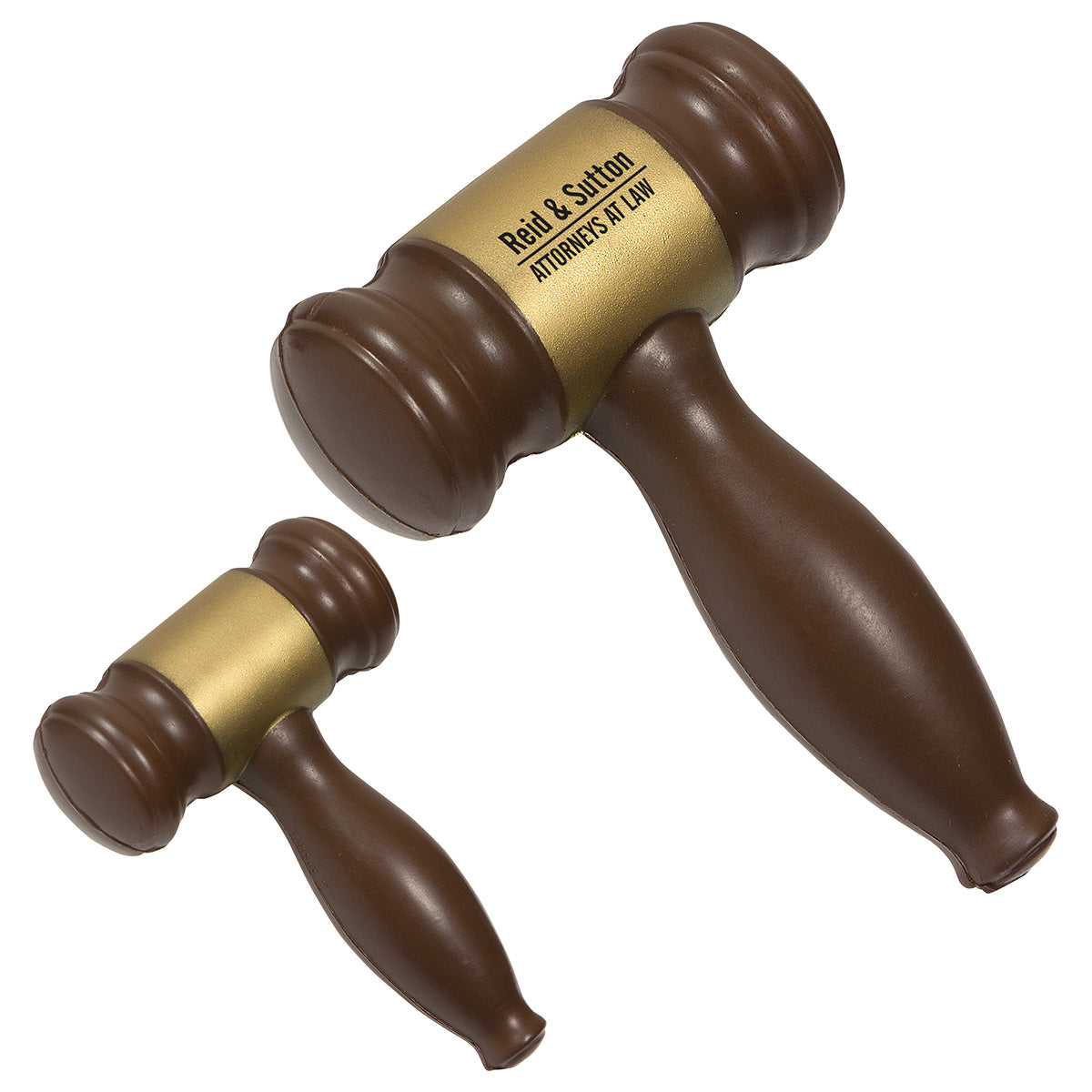 Custom logo Gavel Stress Reliever