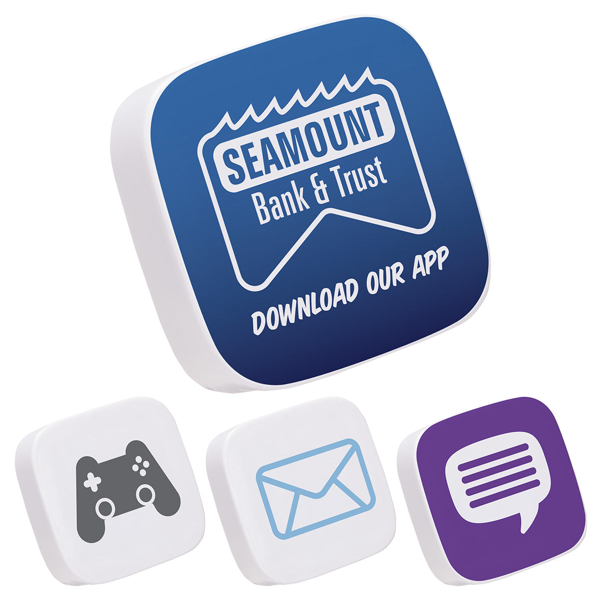 Custom logo Mobile App Icon Stress Reliever