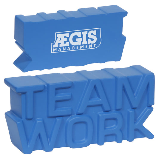 Custom logo Teamwork Word Stress Reliever