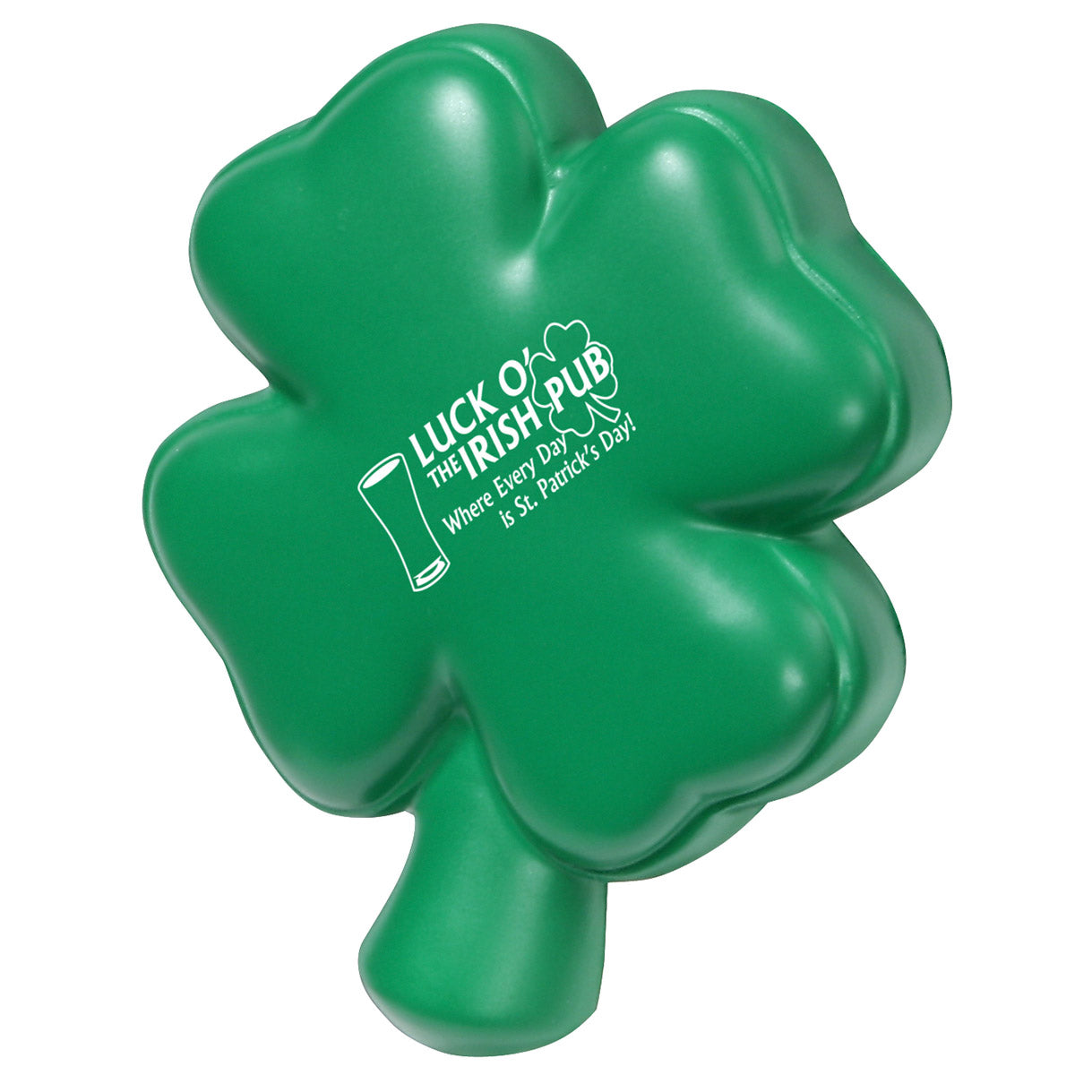 Custom logo 4-Leaf Clover Stress Reliever