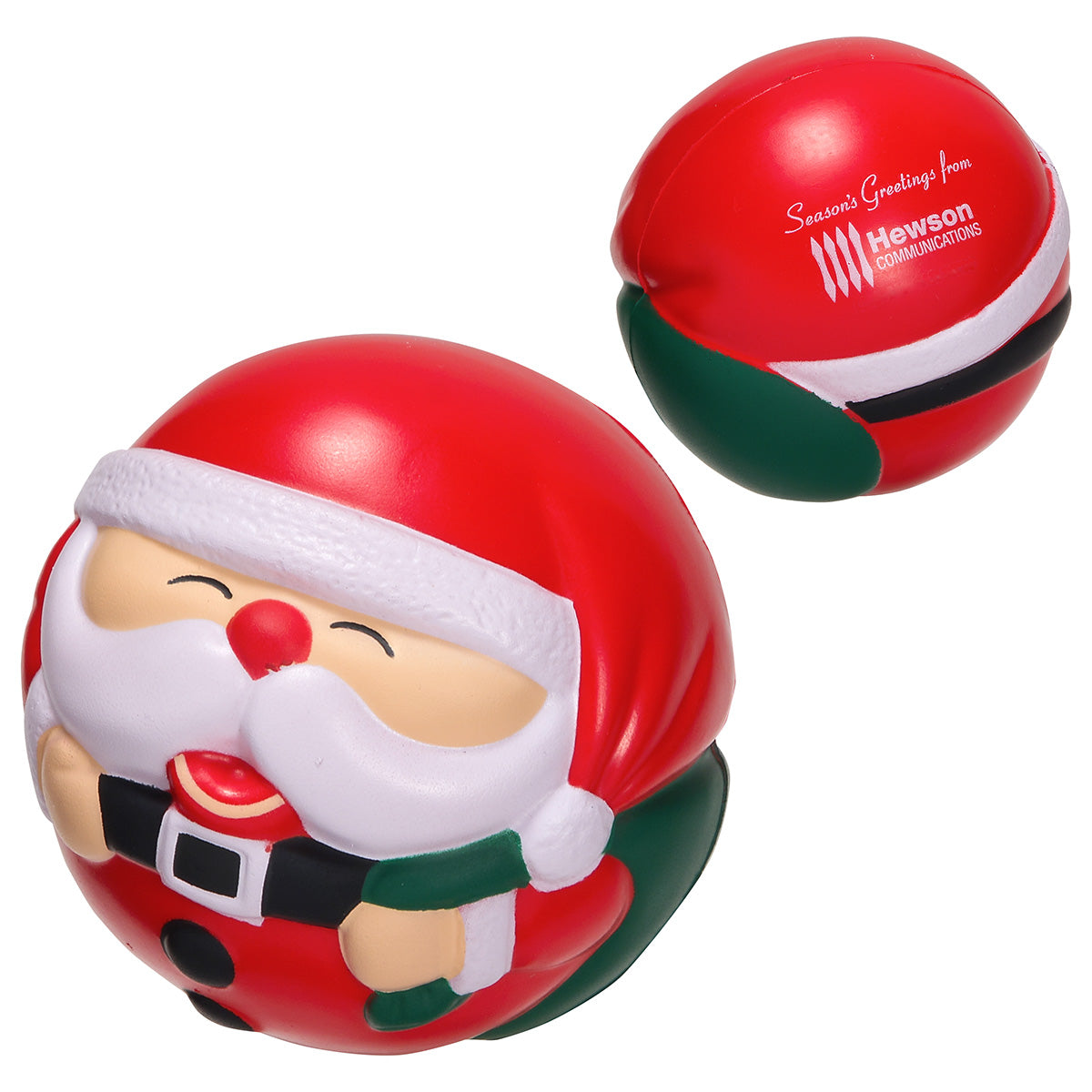 Custom logo Santa Claus Ball Stress Reliever