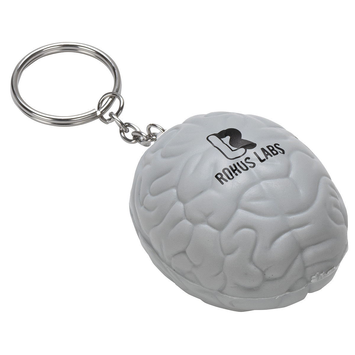 Custom logo Brain Stress Reliever Key Chain