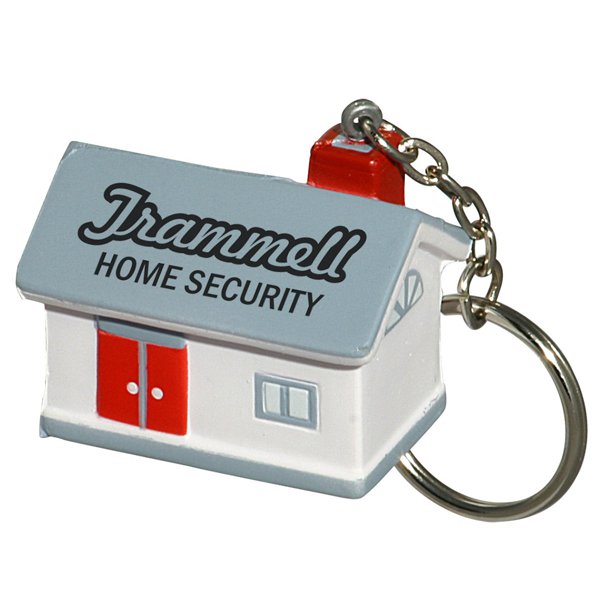 Custom logo House Stress Reliever Key Chain